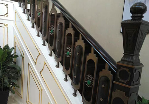 豐臺(tái)法式家庭裝修風(fēng)格樓梯定制效果圖