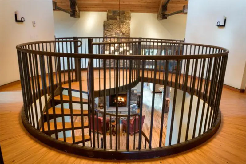 黑色鐵藝欄桿樓梯扶手